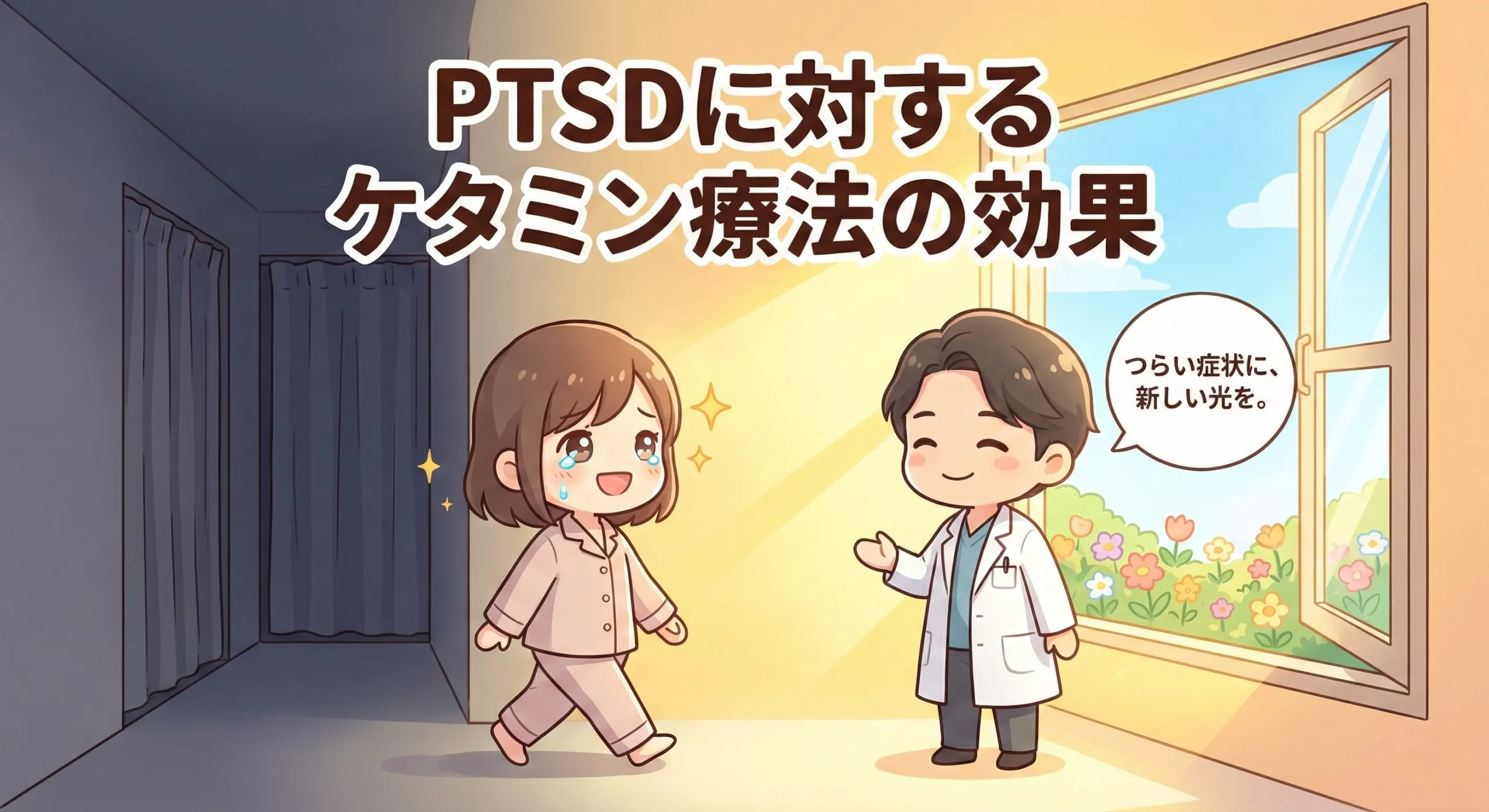 PTSDに対するケタミン療法の効果