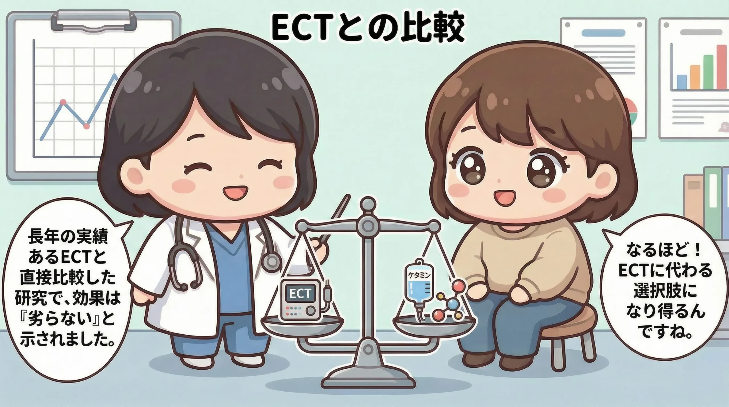 ECTとの比較