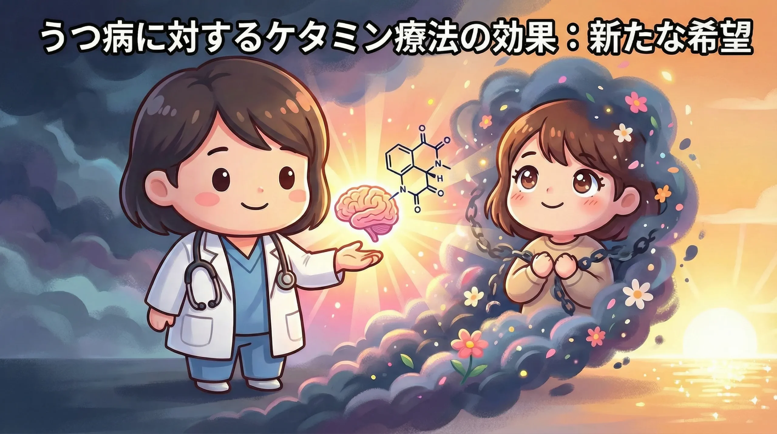 PTSDに対するケタミン療法の効果